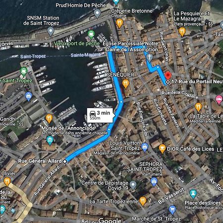 Le caillou à la Ponche St Tropez Apartamento Saint-Tropez Exterior foto